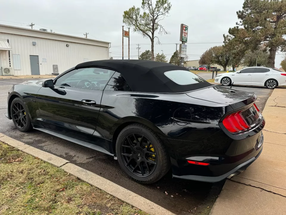 16-21 FORD MUSTANG CONVERTIBLE OEM CONVERTIBLE ROOF TOP BLACK - Mustang Spares Shop