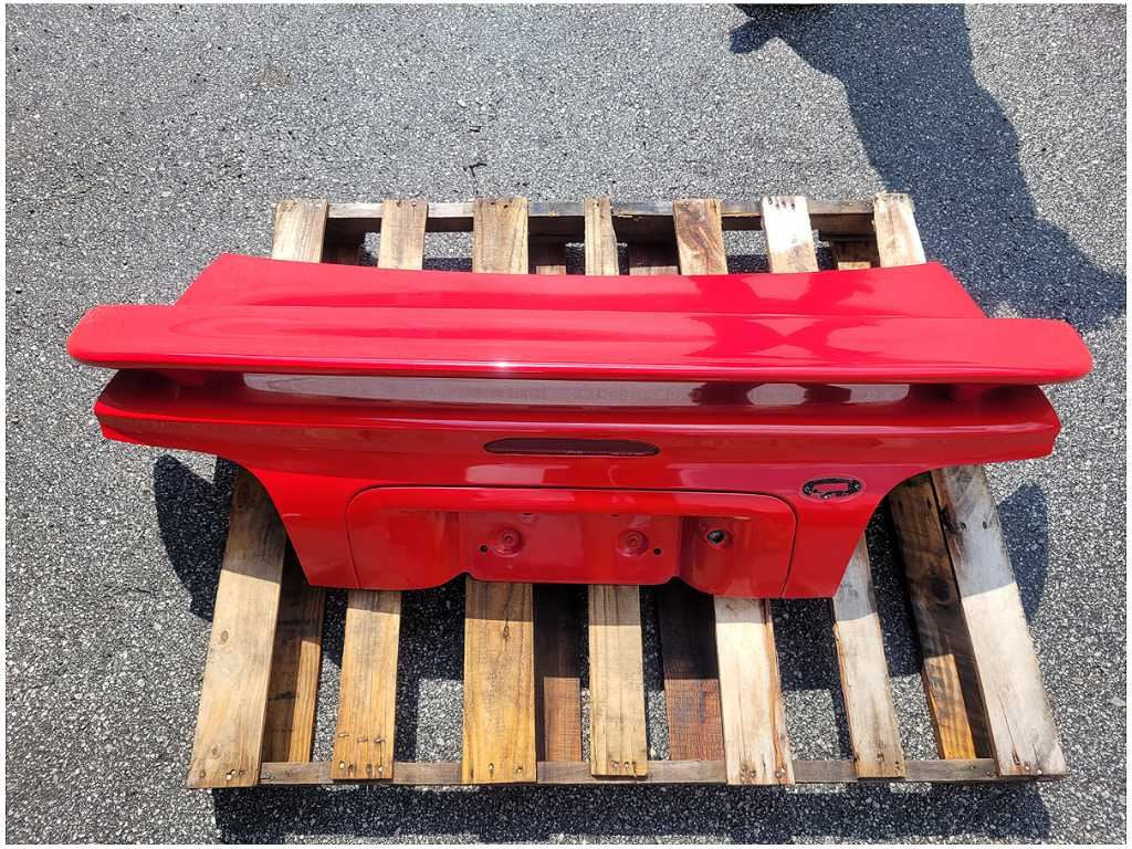 1994-1995 Ford Mustang GT Coupe Rear Deck Lid Spoiler Trunk Paint E8 2907