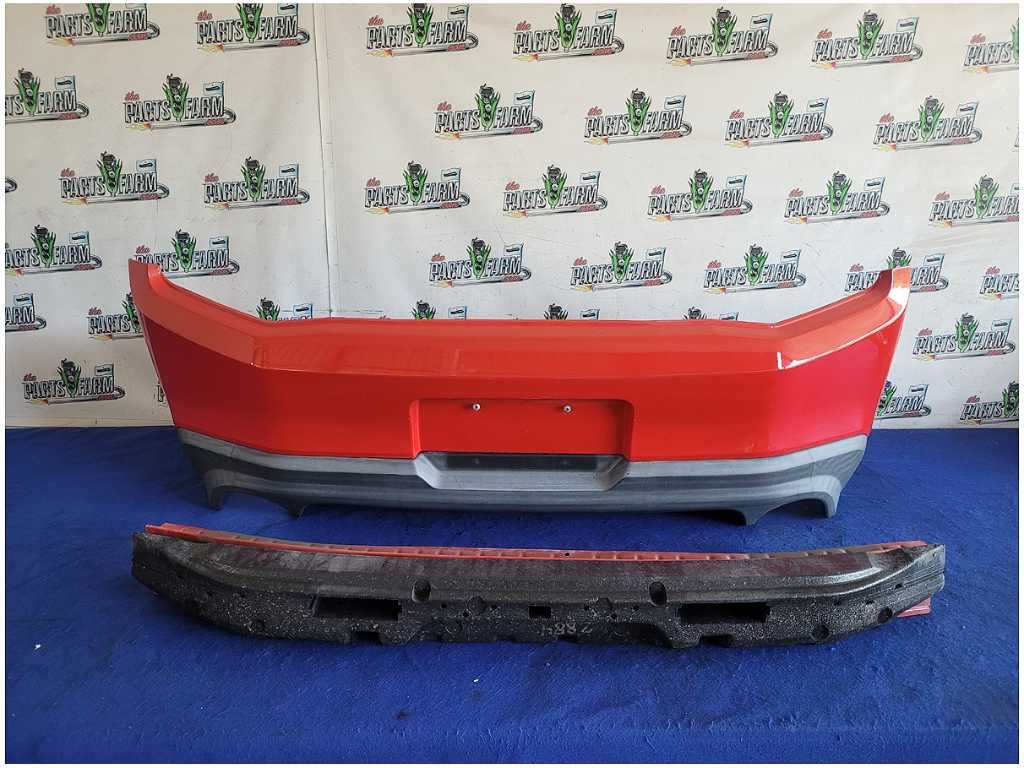 2010-2012 Ford Mustang GT Rear Bumper Cover No Park Assist Paint PQ 2884