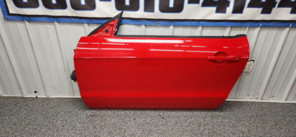 2010-2014 Ford Mustang GT V6 LH Driver Door Complete w/Glass "PQ" OEM