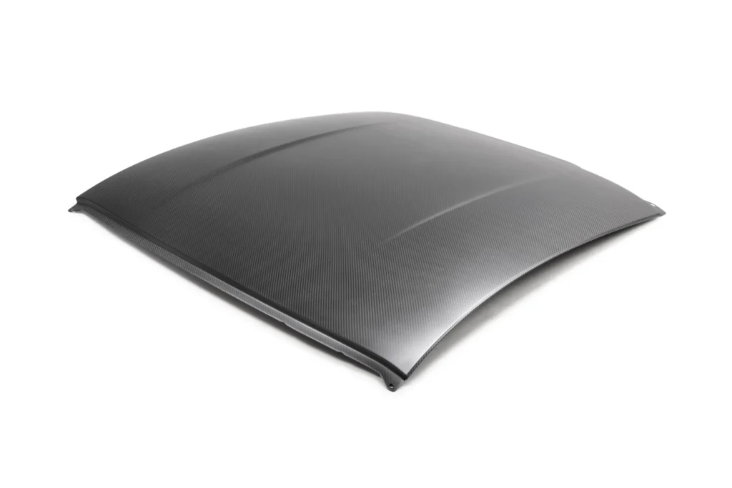 2015 - 2019 Ford Mustang Matte Dry Carbon Fiber Roof Replacement - Mustang Spares Shop