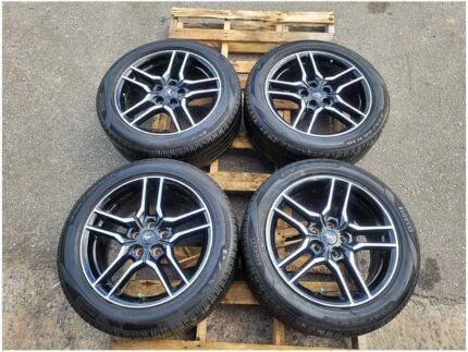 2015-2023 Ford Mustang GT Set Wheels 18x8 Split Spoke Rims Tires *Read 2903