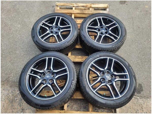 2015-2023 Ford Mustang GT Set Wheels 18x8 Split Spoke Rims Tires *Read 2903
