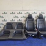 20152017 Ford Mustang GT Convertible Set Leather Seats Black Bucket 50th 2859