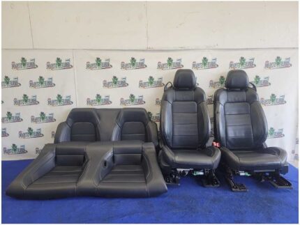 20152017 Ford Mustang GT Convertible Set Leather Seats Black Bucket 50th 2859