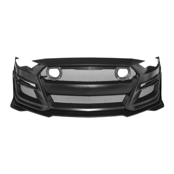 2018-2023 Ford Mustang Mach 1 Front Bumper Conversion With LED Grille Kit - Mustang Spares Shop