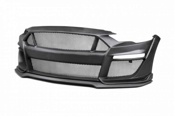 2018-2023 Ford Mustang Type-ST GT500 Style Fiberglass Front Bumper (Fiberglass Grille + Front Lip) - Mustang Spares Shop