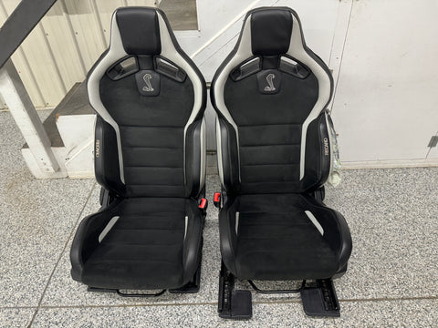 2020-2022 Mustang Shelby Gt500 Front Seats Recaros Pair OEM - Mustang Spares Shop
