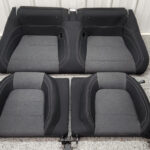 2024-2026 Ford Mustang GT Coupe Black Cloth Rear Seat-OEM