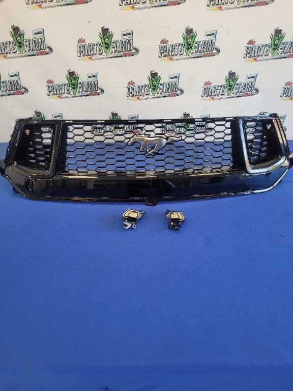 2024 Ford Mustang GT S650 Grill Upper Front Bumper Pony NTO Black Lights M124