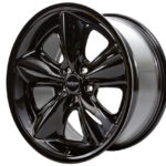 Chad McQueen Racing Mustang Mulholland Gloss Black Staggered Street Wheel Package - 20x10/11 (2005-2023) - Mustang Spares Shop