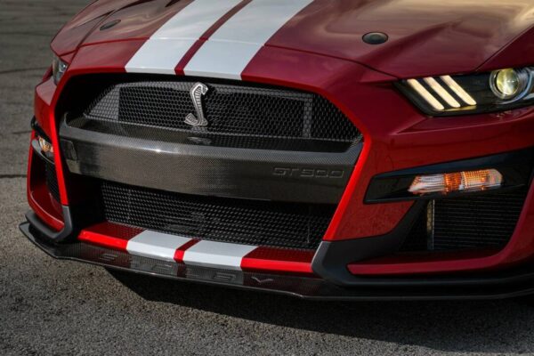 Ford Performance 2020-2022 Ford Mustang GT500 Carbon Fiber Front Bumper Insert - Mustang Spares Shop