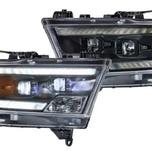 Morimoto PLUG-N-PLAY LED Headlights Dodge Ram 1500 (19+): XB HYBRID LED HEADLIGHTS LF525